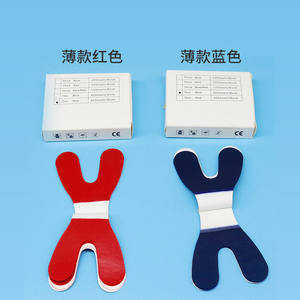 Papel Oclusal Dental en Forma de U, en Forma de Y, en Forma de Herradura, de Doble Cara, Rojo y Azul, Papel Oclusal para Toda la Boca, Herramienta Inteligente para la Cocina - Product Image 6