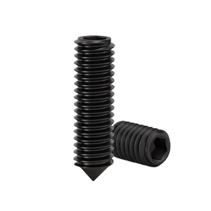 Fastener Source Factory Grade 12.9 Tip Hexagon <b>Socket</b> Set Screw Bolt Integral Iron Black Anti-rust Treatment High adaptability - Product Image 2