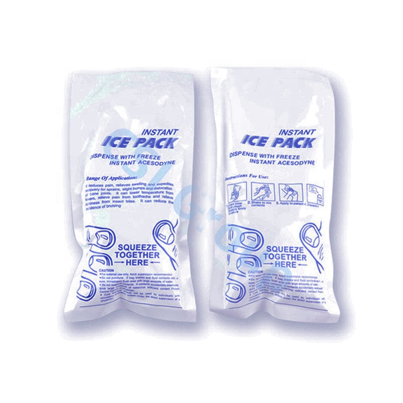 CSI Custom CE Qualified Disposable Medical First Aid Non Toxic Ice Packs Compress Wraps Instant Cold Pack