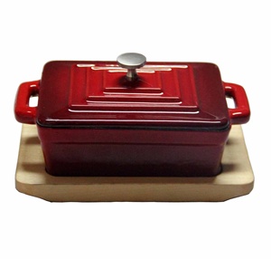 Mini Cocotte <span class=keywords><strong>de</strong></span> <span class=keywords><strong>Hierro</strong></span> <span class=keywords><strong>Fundido</strong></span> Esmaltado, Olla Holandesa, Ramequín para Asar <span class=keywords><strong>Ajos</strong></span> en Horno, para Confitar <span class=keywords><strong>Ajos</strong></span> o Sopas, con Tapas - Product Image 3
