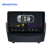 Android Autoradio mit 9 Zoll Volltouchscreen Octa-Core 4+64 GB WLAN GPS Auto-DVD-Player für Ford Fiesta 2009 - 2014 BT 4G LTE