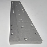 Plaque de base fixe pour machine CNC 600*110*18mm, plaque inférieure de table de travail pour axe rotatif et contre-pointe, kit de gravure sur bois DIY