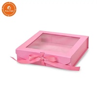 Pâtisserie Baklava en carton de luxe personnalisé, boîte-cadeau pour emballage de doux, avec fenêtre, nouvelle collection