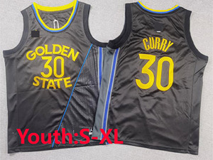 Shorts de basket-ball Golden State pour hommes et jeunes, avec coutures, taille 30 # <span class=keywords><strong>Stephen</strong></span> Curry 23 # Vert 10 # Maillot de basket-ball américain Butler - Product Image 5