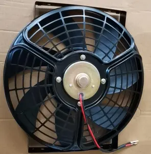 Nhà Máy 10Inch 12Inch 14Inch Auto Điều Hòa Không Khí Condenser Fan Dòng Chảy Không Khí Thổi/Hút Xe AC Condenser Fan