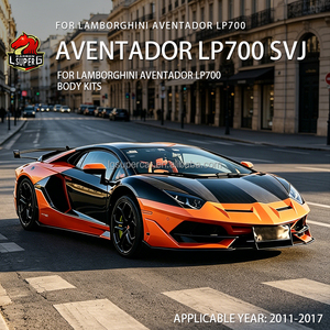 Vente flash - Kit carrosserie en fibre de carbone style <span class=keywords><strong>SVJ</strong></span> pour <span class=keywords><strong>Lamborghini</strong></span> <span class=keywords><strong>Aventador</strong></span> LP700 LP720 LP750 - Product Image 2