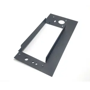 Supports d'étagères flottantes en métal de précision personnalisés, en aluminium et en acier inoxydable, utilisés pour les pièces en plastique, les supports d'étagères murales - Product Image 4