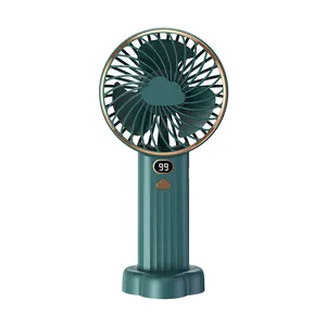 Hete Verkoop Koeling Draagbare Ventilator Mini Luchtkoeler Usb Oplaadbare Handheld Ventilator