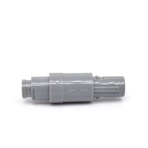 Wasserdichter Stecker und Buchse aus medizinischem Kunststoff 2-polig PNGM02GL. Runder Anschluss für Bluts auer stoffs onde M14 Graue Steck verbinder JEXIBOBTM - Product Image 5