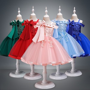 Vestido de fiesta <span class=keywords><strong>para</strong></span> niña, elegante, de lunares, africano, de verano - Product Image 4