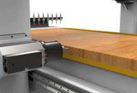 Máquina de Corte CNC con Software CAM, Control Syntec, Motor Automático para Gabinetes Invisibles Lamello