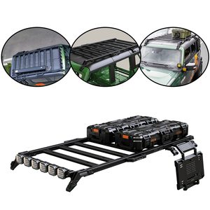Portapacchi in Lega di Alluminio per Auto 4x4, Compatibile con Ford Brono - Product Image 3