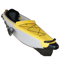Kayak gonflable en pvc, matériel de goutte, meilleure vente
