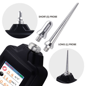 Medidor de Vibraciones de Alta Precisión Xtster, Analizador de Aceleración/Velocidad/Desplazamiento, Forma Simétrica, Sonda Corta/Larga, 220V, 1 Año de Garantía - Product Image 2