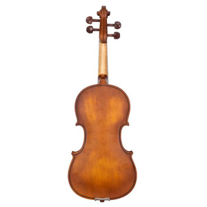 Glarry GV103 4/4 Violín de estudiante de panel de abeto natural mate con madera de Brasil y arcos de madera maciza Material lateral de ébano - Product Image 4