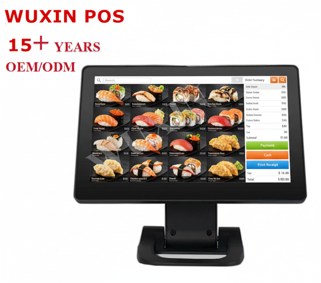 Wholesale Android Menu Display POS System 10.1" 15.6 " Tablet for Cash Register Restaurant Order Kiosk No APP Touch Screen Only