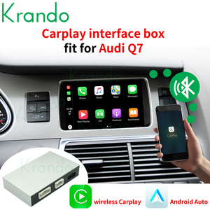 Krando Car Android Auto Decodificador para Audi Q7 2010 + Inalámbrico Apple CarPlay Box Soporte Música en línea Siri Voice Parking Camera - Product Image 2