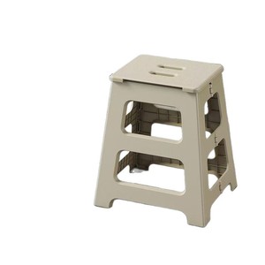 Folding Plastic Stool Square Portable Chair For Home Bathroom Outdoor Use - Product Image 5