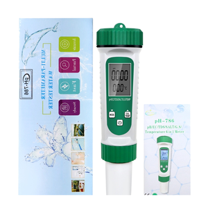 เครื่องวัดค่า pH แบบดิจิตอล LCD พกพา สำหรับตรวจสอบคุณภาพน้ำในตู้ปลา สระว่ายน้ำ และห้องปฏิบัติการ - Product Image 1