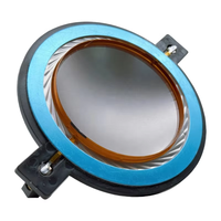 Bobine vocale de tweeter 75 cœurs à succès, composant de colonne à diaphragme en titane de 74,5 mm pour la réparation et le remplacement d'accessoires de haut-parleurs