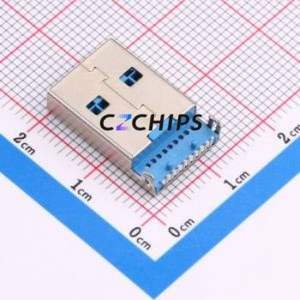 U237-091N-4BLVS20 USB Connector Through hole Component (THT) Connector Type-A Male 9P 1 - Product Image 2