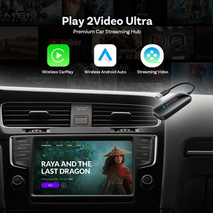 Ottocast mới nhanh hơn không dây Carplay Adapter Android hộp tự động cho xe ô tô kép BT hộp đa phương tiện cho Netflix Youtube <span class=keywords><strong>video</strong></span> - Product Image 2