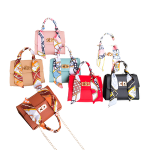 Sac à main décontracté pour femme, sac à bandoulière, mini portefeuille avec écharpe, en cuir PU, fermeture éclair, sac à main portable, sac bandoulière - Product Image 4