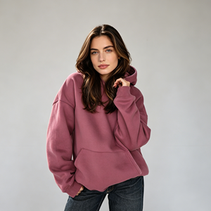 Sweat-shirt à capuche chaud pour femme avec fermeture éclair, doublure épaisse, style décontracté automne, style <span class=keywords><strong>Trapstar</strong></span>, sweat-shirt à capuche personnalisé avec strass - Product Image 2