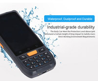 Lector de código de barras para ordenador portátil, lector de código de barras resistente Pda 2D QR PDA Android 9,0 Rfid Uhf escritor y Amp Oem