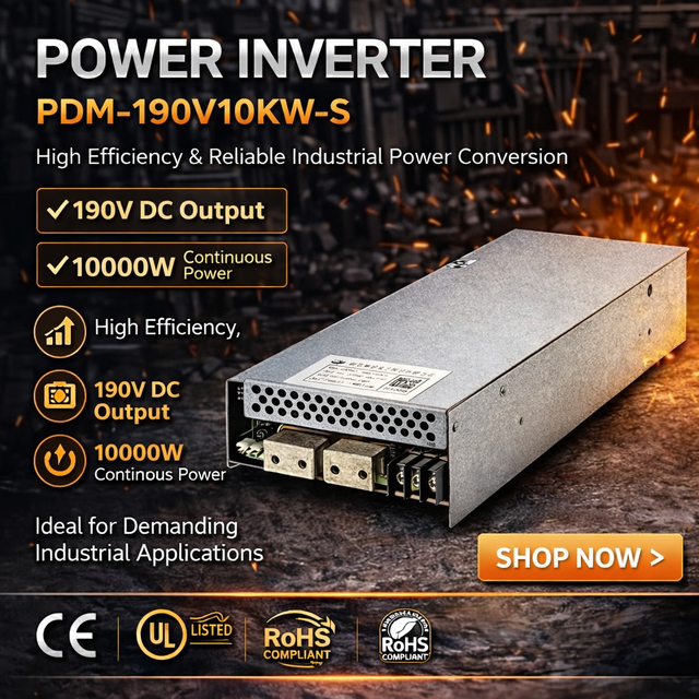 190V 10KW Reliable Power Inverter for Industrial Use