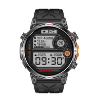 Smartwatch Sportivo KC93 per Esterni con GPS, Chiamate, Monitoraggio Frequenza Cardiaca e Ossigeno nel Sangue, Display AMOLED 1.56", Impermeabile, Lunga Durata