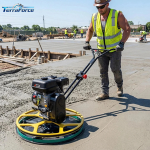 Truelle rotative à essence Terraforce 60-Type pour le traitement des surfaces de dalles en béton - Product Image 4