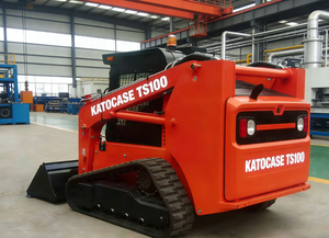 KATOCASE Diesel Hydraulic Tracked Skid Steer Loader Mesin Weichai Radius Belok Pendek Kapasitas Muatan 1200kg Motor Pemindah Beban Kota - Product Image 4