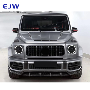 2018 + para Mercedes Benz Clase G W464 G63 G500 Kit envolvente de fibra de carbono labios delanteros y traseros nueva condición mejorada estilo <span class=keywords><strong>TC</strong></span> - Product Image 5