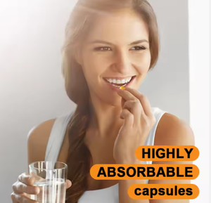 Cápsula de Vitaminas Vegan Liquid Calcium Support Vitamin D3 + K2 Softgel Suplementos - Product Image 5