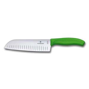Cuchillo Santoku VICTORINOX - LÍNEA CLÁSICA SUIZA 17CM VERDE - Product Image 1