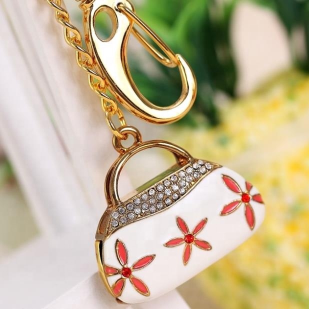 Genuine Capacity USB Flash Drive, Handbag Pen Driver Gift USB Flash Disk, Jewelry USB Flash Drive Pendrive Memory Stick Disk Key