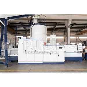 <span class=keywords><strong>สาย</strong></span>การผลิตรีไซเคิลขวดพลาสติก PET แบบใหม่ พร้อมเครื่องอัดรีดแบบสกรูเดี่ยวสำหรับผลิตเม็ดพลาสติก PET - Product Image 3