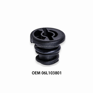 06L103801 06L-103-801 <span class=keywords><strong>Bouchon</strong></span> <span class=keywords><strong>de</strong></span> <span class=keywords><strong>vidange</strong></span> d'huile moteur en plastique pour Volkswagen Passat Beetle GTI Golf Jetta Tiguan - Product Image 3