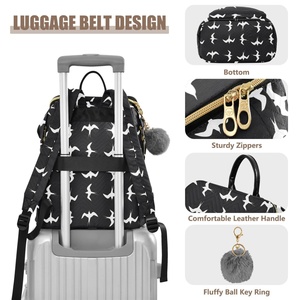 Sac à dos personnalisé Super Septembre Hawaï Iwa Bird pour filles, collège et université, avec fermeture éclair et motif de personnage - Product Image 3