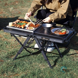 <b>Outdoor</b> camping <b>folding</b> <b>table</b>, multifunctional detachable unit board combination <b>table</b> - Product Image 5