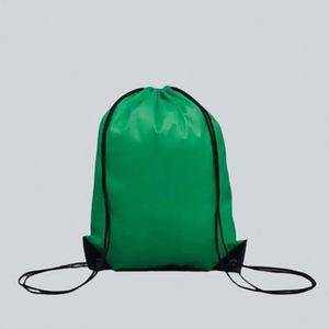 Logo Printing Draw String Shopping Nylon Recycled 210d Gift <b>Backpack</b> Waterproof Polyester Custom Logo Drawstring Bag - Product Image 2