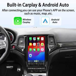 Qualcomm Android 13.6 Inch Touch Screen CarPlay GPS Navigation Car Radio Fit for Jeep Grand Cherokee 2014-2022 Multimedia <b>Player</b> - Product Image 3