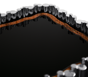 Buffet moderne en bois de rose de luxe, meuble de rangement haut de gamme, buffet sur mesure, crédence, villa, hall d'hôtel, salon - Product Image 6