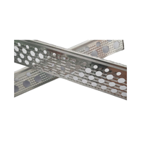 Perles d'angle de plâtre de cloison sèche perforées d'alliage de perle d'angle en aluminium perforé de conception moderne Offre Spéciale pour le plâtrage de mur de construction