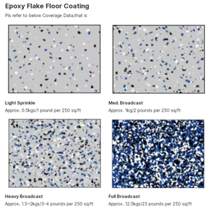 Échantillon Gratuit de Flocons de Résine Époxy pour Revêtements de Sols de Garage, OEM, Fins, Durs, Couleurs Mixtes, Copeaux de Vinyle - Product Image 5