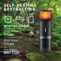Machine à Café Expresso Électrique Portable USB pour Camping et Voyage, Mini Cafetière de Voiture à Interface USB