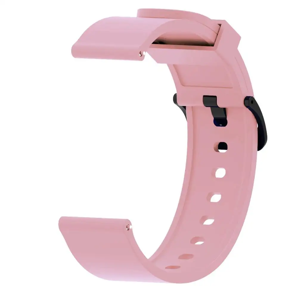 Tschick 20mm Silicone band for Amazfit GTS Replace Strap for Amazfit Band Bracelet for Huami Amazfit Bip Bit Wrist Strap