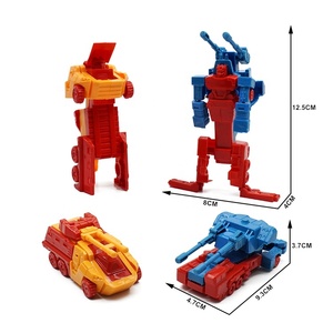 Deformazione plastica Robot carro <span class=keywords><strong>auto</strong></span> trasformare giocattoli per bambini a sorpresa uovo - Product Image 1