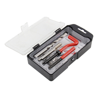 Kit de réparation de filetage M10x1.5, 15 pièces, en acier inoxydable robuste, type Helicoil, pour réparation automobile et de machines, garantie 1 an